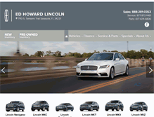 Tablet Screenshot of edhowardlincoln.net